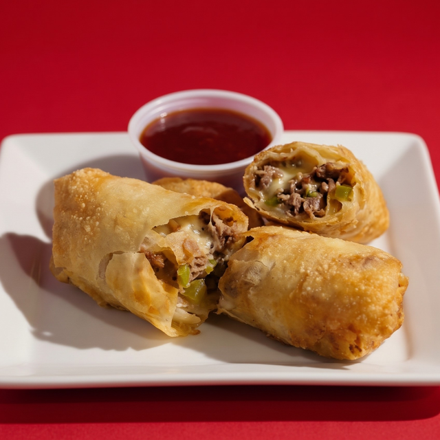 Philly Egg Rolls.